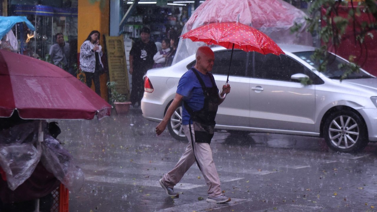 Lluvias en Ciudad de México