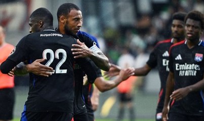 Le titre paraphrasé pourrait être : "L'OL s'impose de justesse face au WSG Tirol