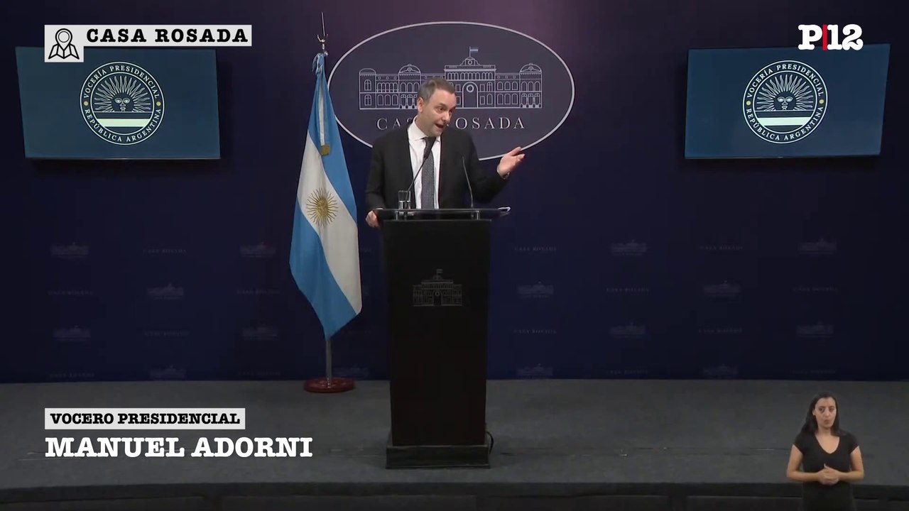 Adorni confirmó la visita de Karina a la embajada de Francia y negó diferencias entre Milei y Villarruel