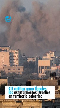 CIJ califica como ilegales los asentamientos israelíes en territorio palestino