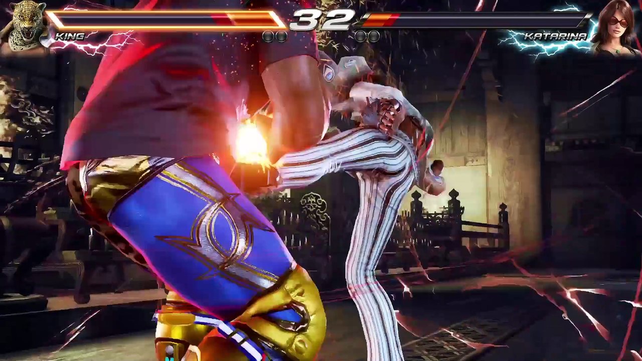 King vs Katarina: EPIC Battle in Tekken 7!