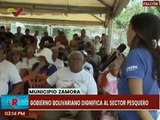 Falcón | Gobierno Bolivariano entregó insumos a pescadores del municipio Zamora