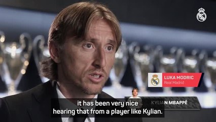 Modric excited that Mbappé has 'finally arrived' at Madrid