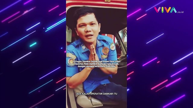 Petugas Damkar Room Tour Alat Rusak Dipanggil Atasan