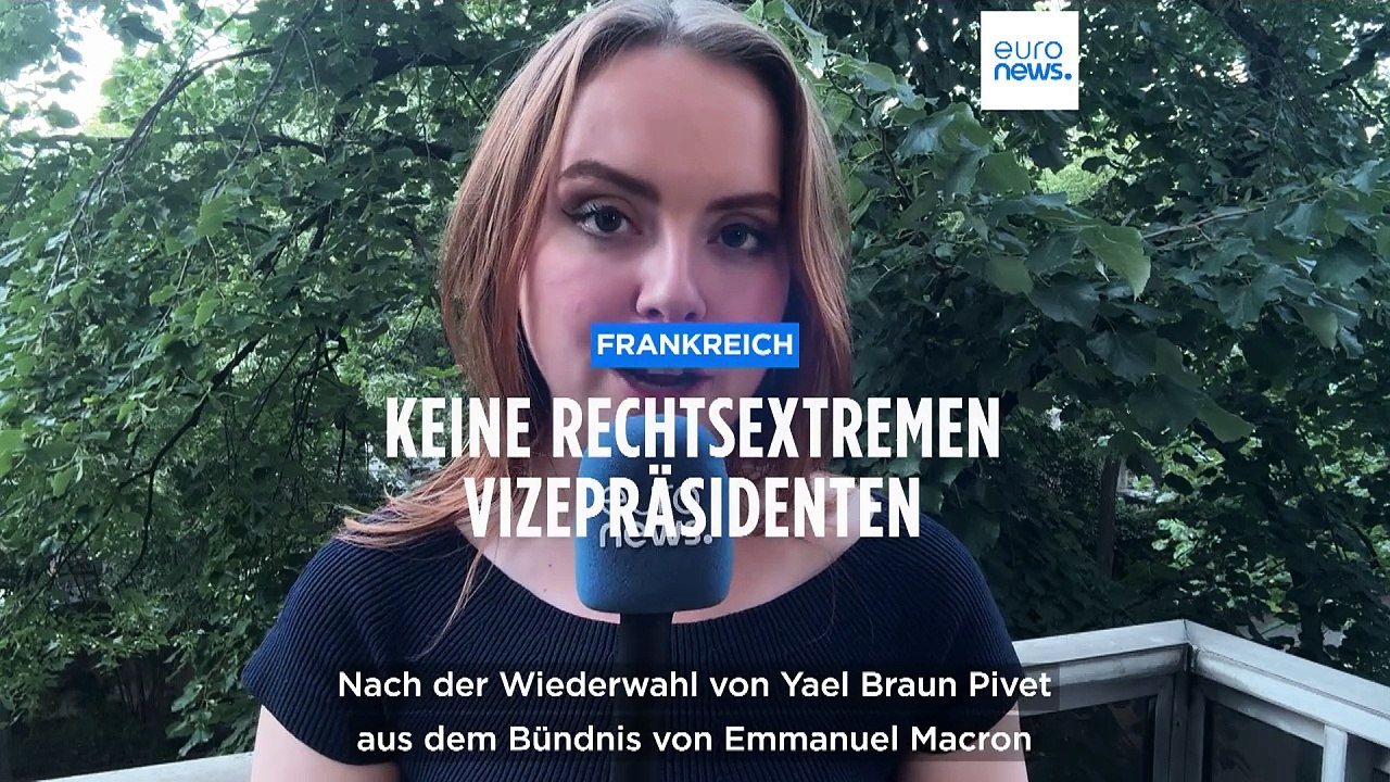Frankreichs Rechtsextreme bekommen keinen Posten als Vize-Präsident im Parlament