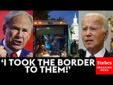 'Those Buses Will Continue To Roll!': Gov. Abbott Hammers Biden Over Border At The 2024 RNC