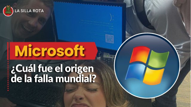 ¿Cuál fue el origen de la falla mundial de Microsoft que afectó a bancos y aerolíneas?