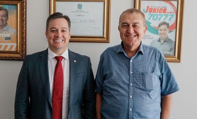 Emocionado, deputado Júnior Araújo lamenta morte de João Deon e antecipa seu retorno de São Paulo