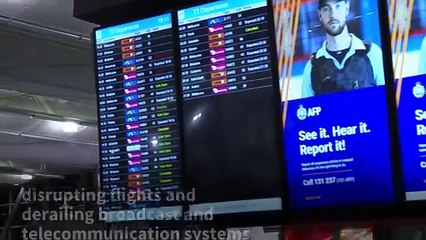 Global IT outage hits transport, banks and media