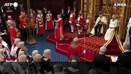 Londra, Carlo III pronuncia il King's Speech a Westminster