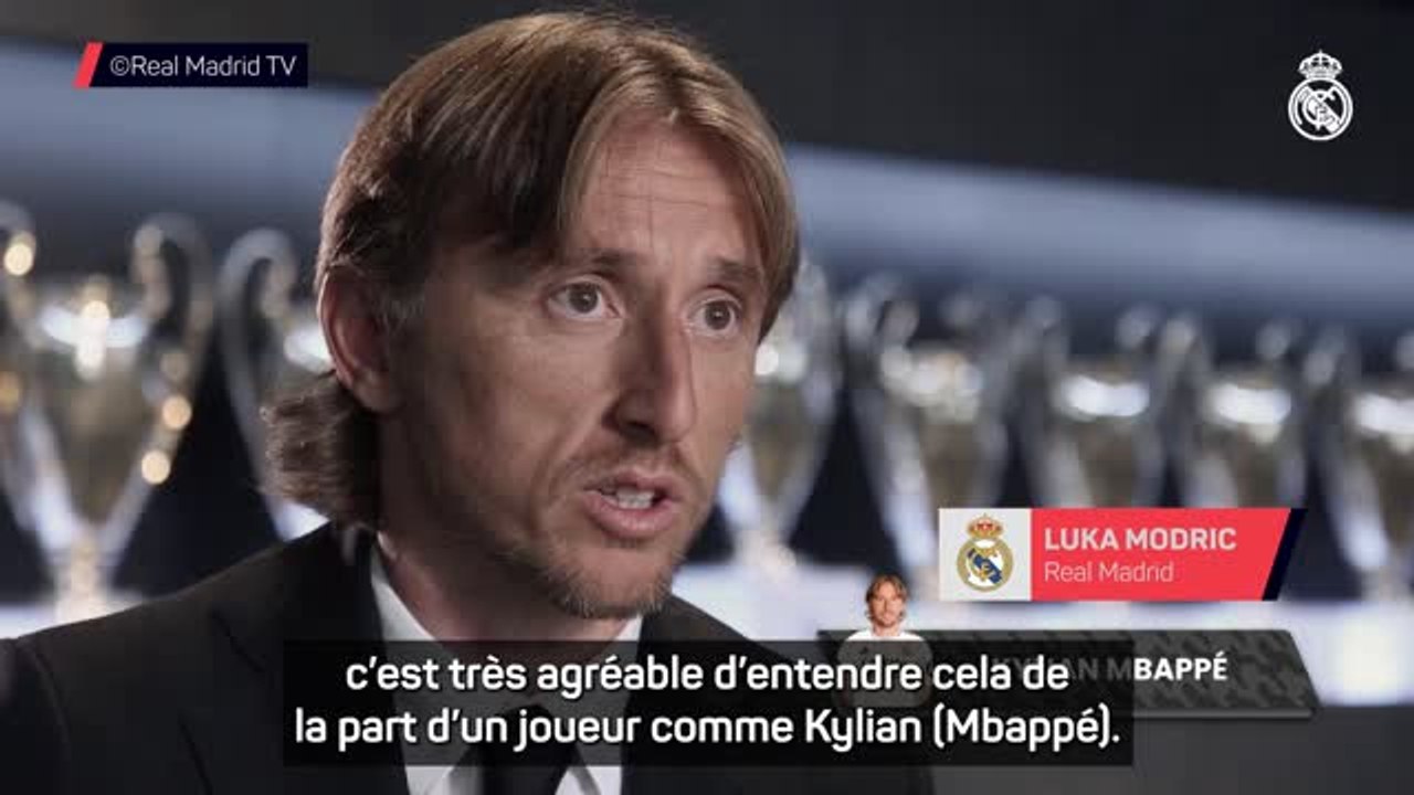 Real Madrid - Modric sur Mbappé : "Heureux qu'il soit enfin arrivé ici"