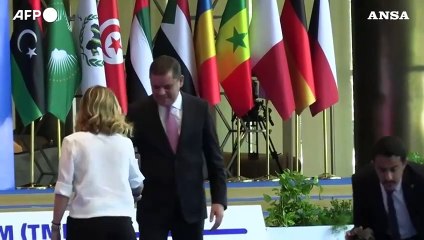 Tripoli, Meloni accolta da Dabaiba al Forum sulle migrazioni