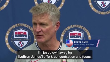 Kerr continues to be blown away by 'incredible' LeBron