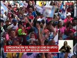 Habitantes de Coro salen a las calles para recibir con alegría al candidato Nicolás Maduro