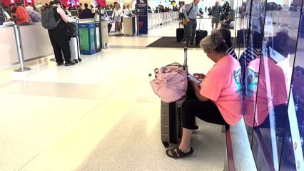 'Disseram que é uma interrupção e que não há nada que eles possam fazer'