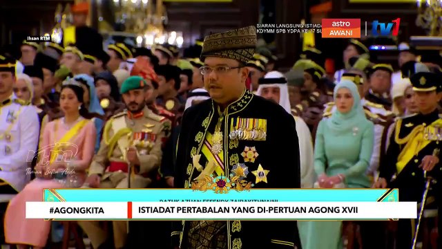 Datuk Paduka Maharaja Lela memulakan Istiadat Pertabalan YDP Agong