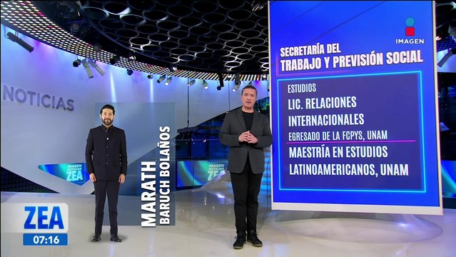 ¿Quiénes son los nuevos tres integrantes del gabinete de Claudia Sheinbaum?