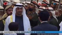 PRESIDEN JOKOWI DISAMBUT UPACARA KENEGARAAN DI QASR AL WATAN