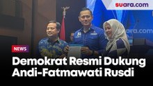 Dipimpin Langsung AHY, Demokrat Resmi Beri Dukungan ke Andi Sudirman Sulaiman dan Fatmawati Rusdi Maju di Pilgub Sulsel