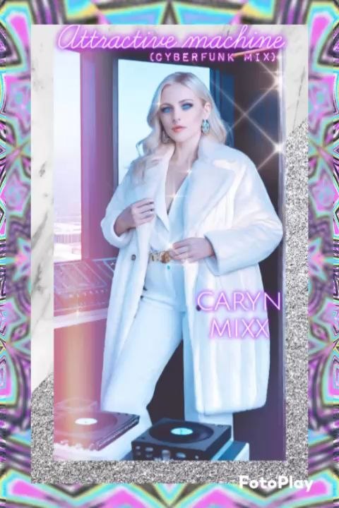 "Attractive machine (cyberfunk mix)"(feat. suki Presto+ Allison Z)- by Caryn MiXX