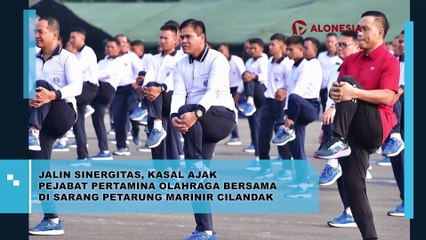 Jalin Sinergitas, Kasal Ajak Pejabat Pertamina Olahraga Bersama di Sarang Petarung Marinir Cilandak