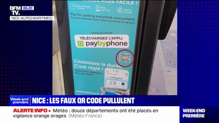 Nice: des faux QR code pullulent sur les horodateurs de la ville