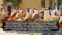 Presiden Jokowi Bahas Kerja Sama Strategis dengan Presiden MBZ di Abu Dhabi