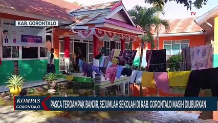 Video herunterladen: Pasca Terdampak Banjir Luapan Danau Limboto,Sejumlah Sekolah di Kabupaten Gorontalo Masih Diliburkan