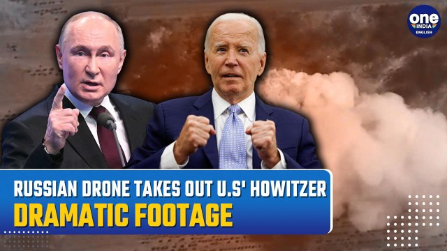 Watch: Russian Lancet Drone Destroys US-Made M109 Paladin Howitzer on Ukrainian Frontline | Oneindia