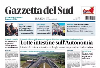 Rassegna del 20 luglio 2024 Edizione Calabria