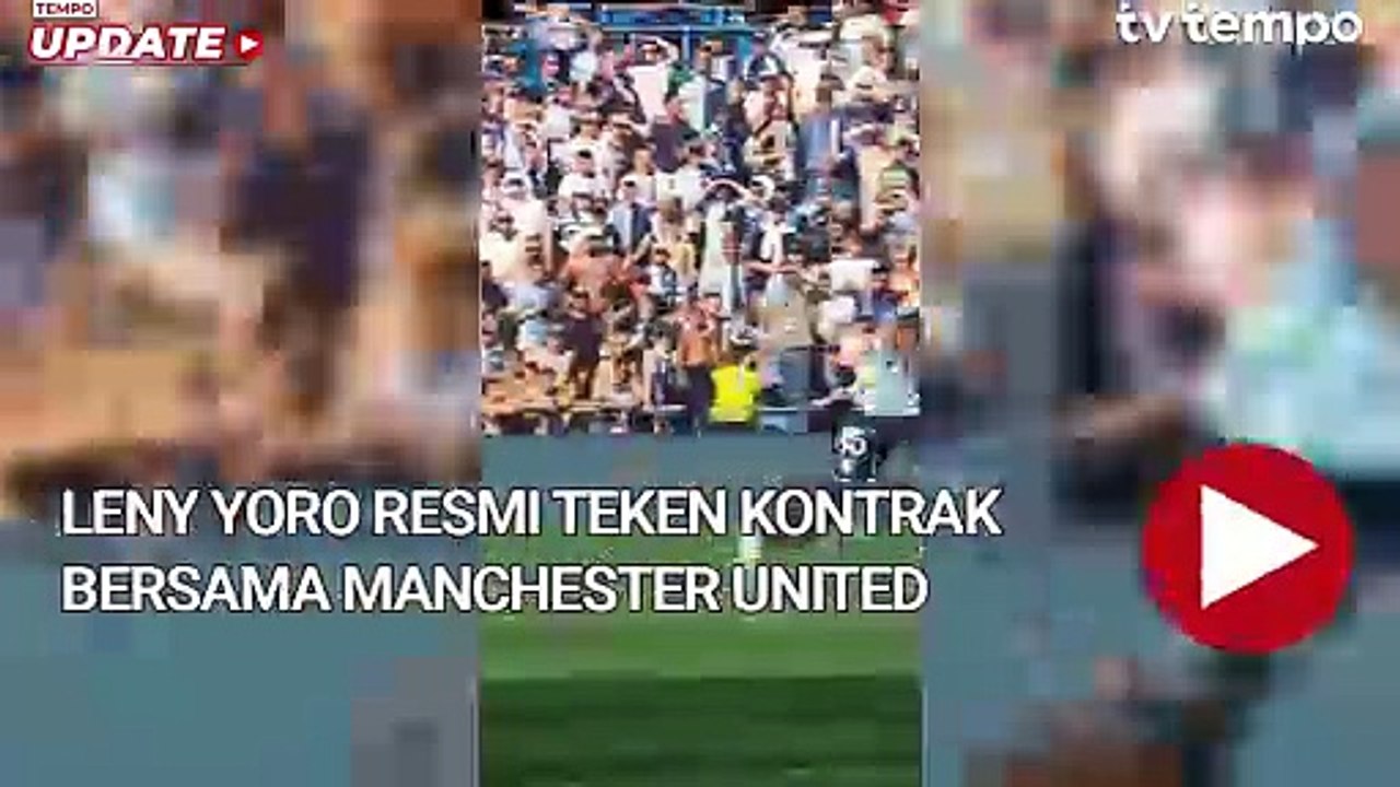 Leny Yoro Resmi Teken Kontrak Lima Tahun Bersama Manchester United