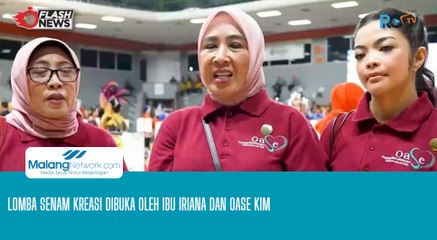 Lomba Senam Kreasi Dibuka oleh Ibu Iriana dan OASE KIM