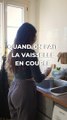 Qui fait la vaisselle chez vous ? 