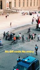 Refusé d’accès à son lieu de travail pour absence de QR code spécial JO : un motard exaspéré à Paris