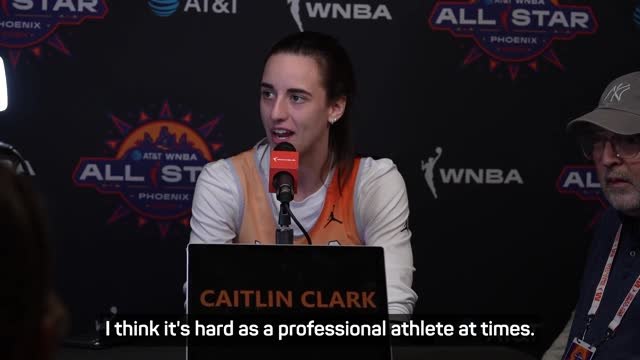 It's definitely okay to not be okay - Clark on mental health struggles