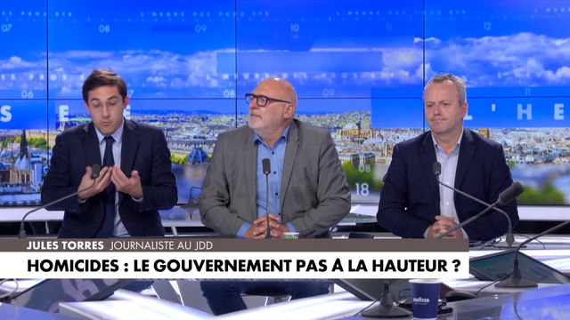 Désaccord entre Jules Torres, journaliste au JDD, et Philippe Guibert, enseignant et consultant, au sujet de la lutte contre l’insécurité