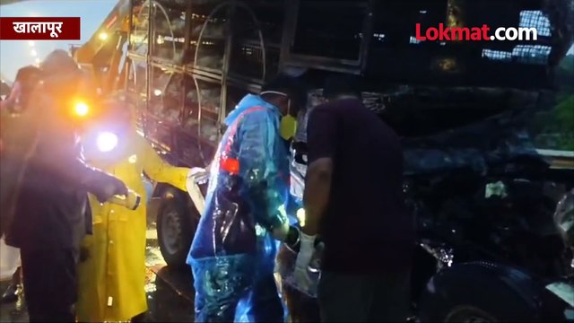 मुंबई-पुणे एक्सप्रेस वेवर भीषण अपघात; कोंबड्यांनी भरलेला टेम्पो ट्रकवर आदळून एक ठार!