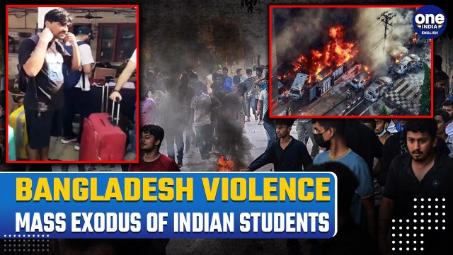 Bangladesh Unrest: 300 Indian Students Escape as Protest Leaves Over 105 Protestors Killed | Watch