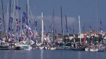LES SABLES - HORTA - LES SABLES 2024 - 66 bizuths au départ de la SAS 2024 !