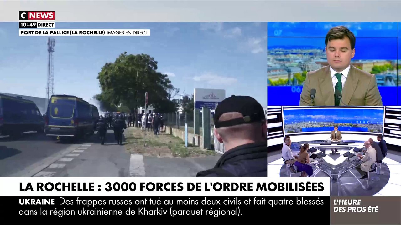 Anti-bassines à La Rochelle : Les forces de l'ordre chargent les manifestants présents en utilisant des grenades lacrymogènes - Un journaliste blessé
