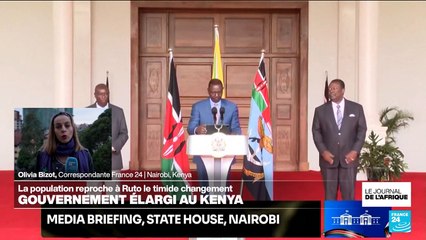 Kenya : dans l'impasse politique, William Ruto nomme onze nouveaux ministres