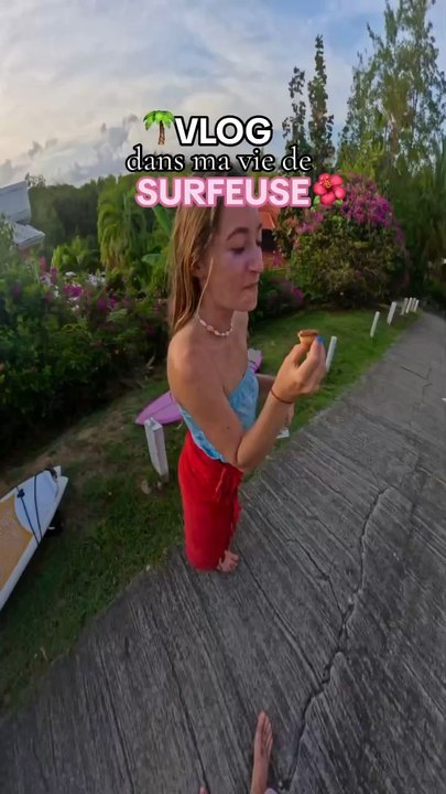Une journee dans ma vie de surfeuse‍♀️