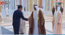 Presiden Jokowi Disambut Dengan Upacara Kenegaraan di Qasr Al Watan