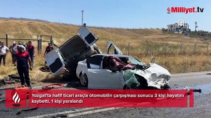 Kafa kafaya facia: 3 ölü, 1 yaralı