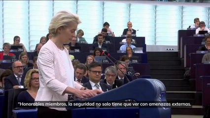 Von der Leyen: "Las amenazas cibernéticas e híbridas están creciendo"