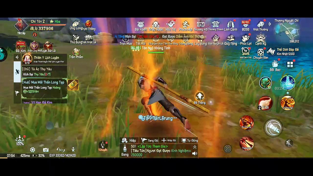 Wukong Android ngày 20 tháng 7 năm 2024 tập 16