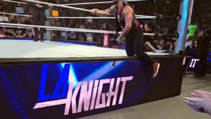 LA Knight brawls with Logan Paul - WWE Smackdown 7/19/2024