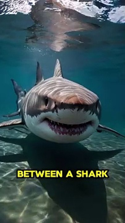 Shark vs. Whale: Who Would Win the Fight?"  #facts #amazinganimalfacts #animals