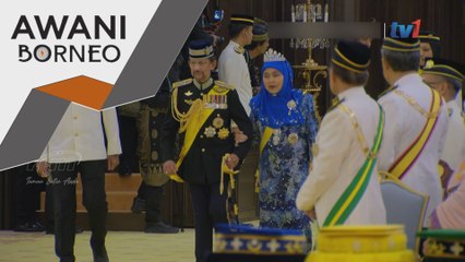 Sultan Brunei, TYT Sabah & Sarawak hadiri istiadat pertabalan