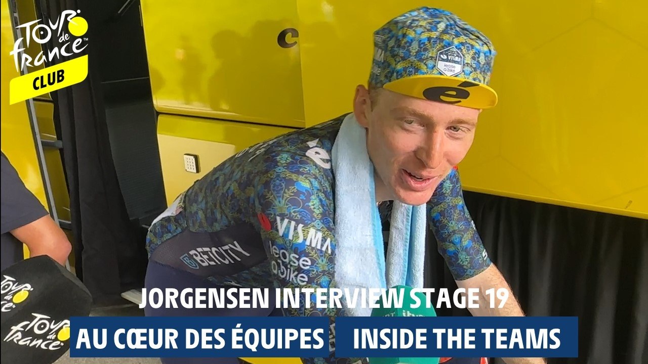 Jorgensen Interview post stage 19